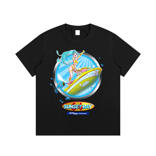 blood code,sunset bay,wave race 64,n64,anime,manga