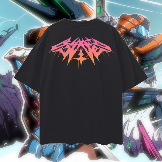 BLOOD CODE - SHIZUKANA | Oversize Drop Shoulder Tee